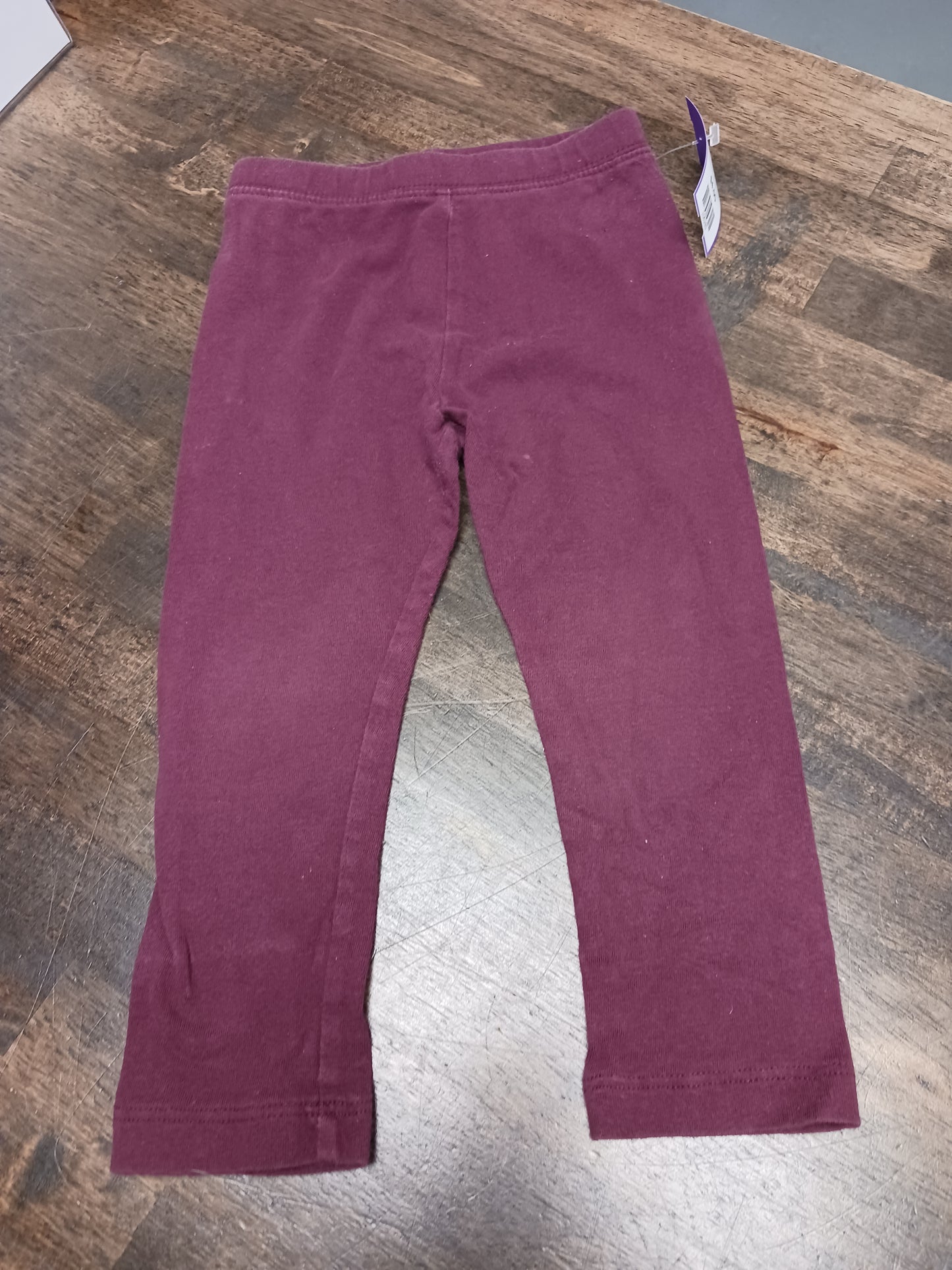 Burgandy Old Navy Leggings, 2T G