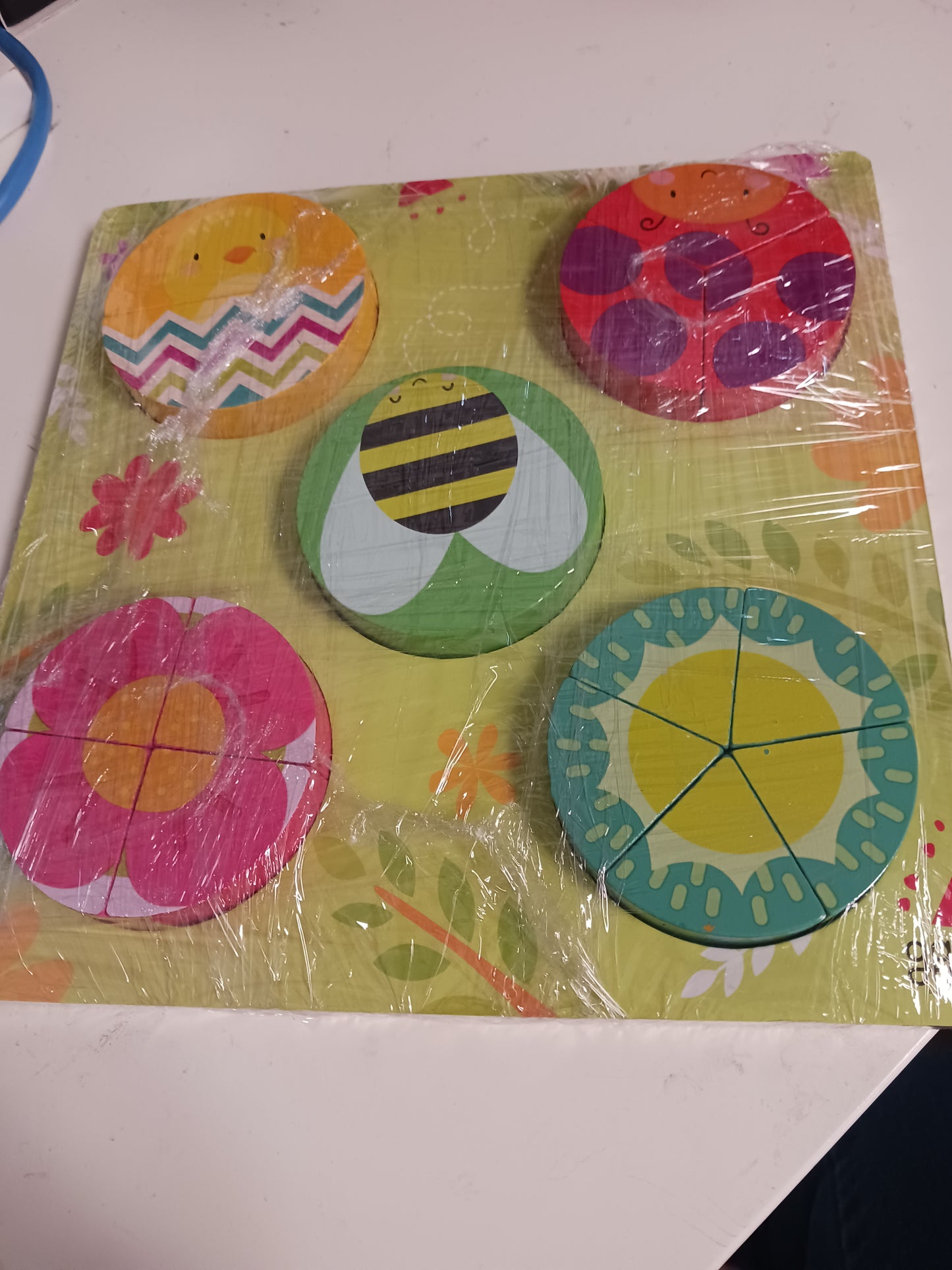 gg Wooden Circle Puzzle