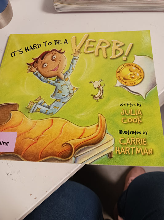 Its hard to be a Verb book