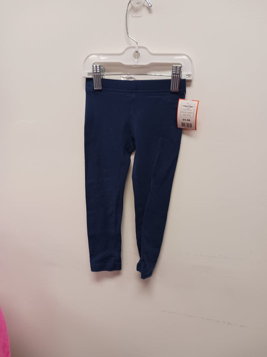 Navy Carters Leggings, 2T G