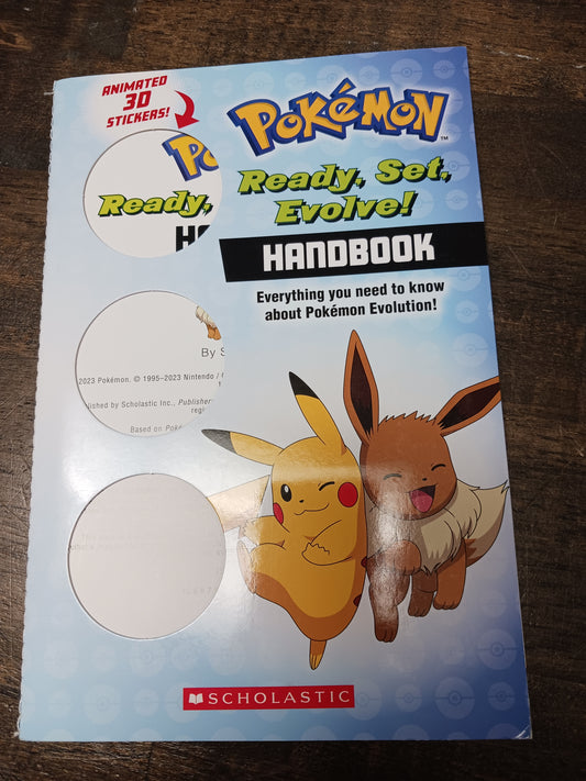 Pokemon Ready, Set, Evolve! Book
