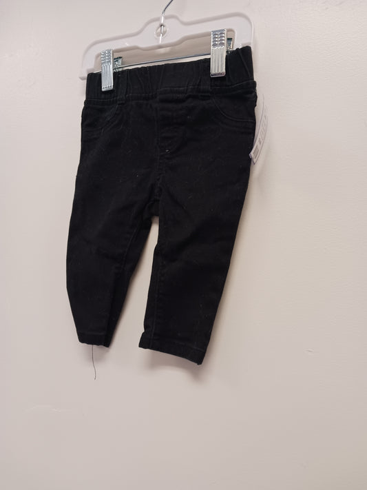 black granimals pants, 6M G