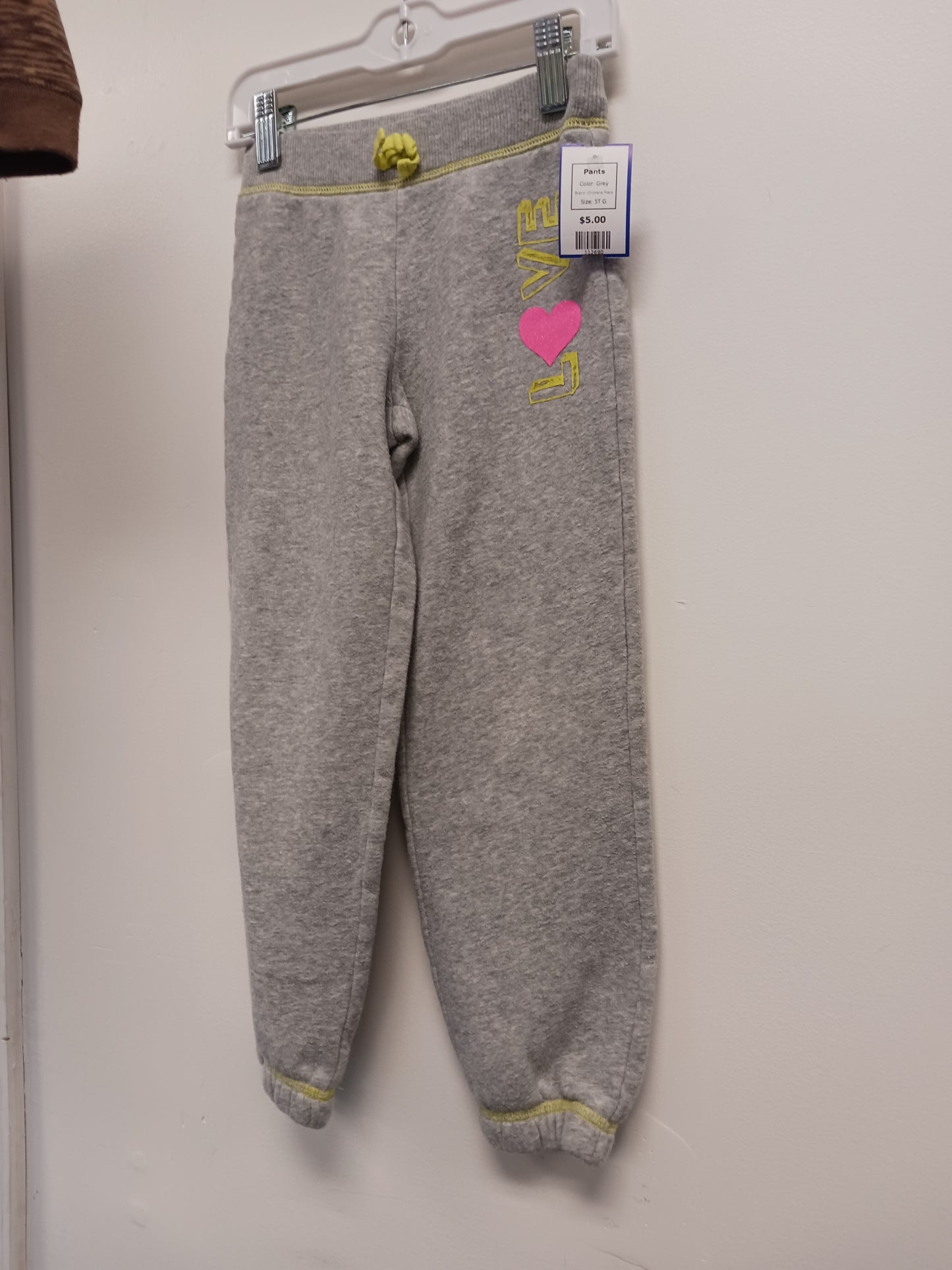 Grey Childrens Place Pants, 5T G