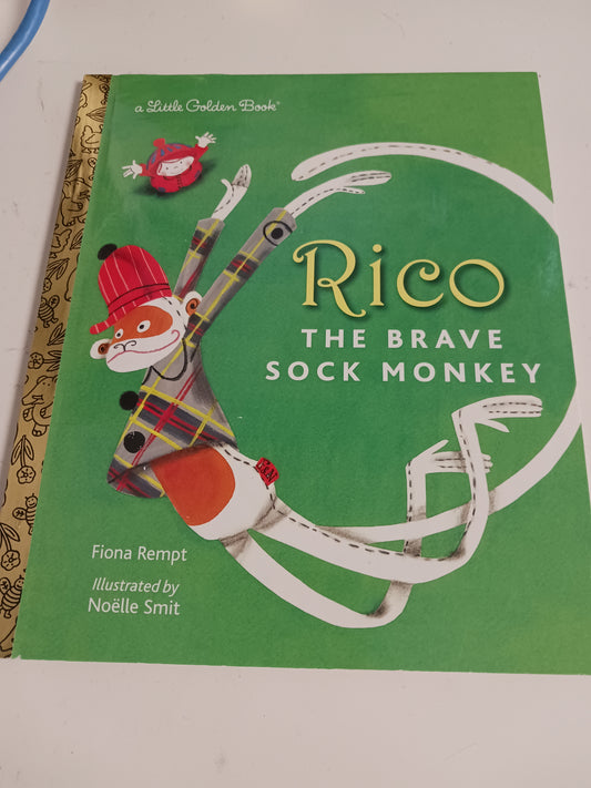 Rico The Brave Sock Monkey Book