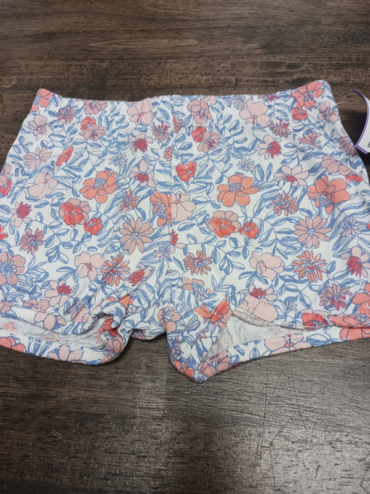 white Carters Flowered Shorts, 4T G