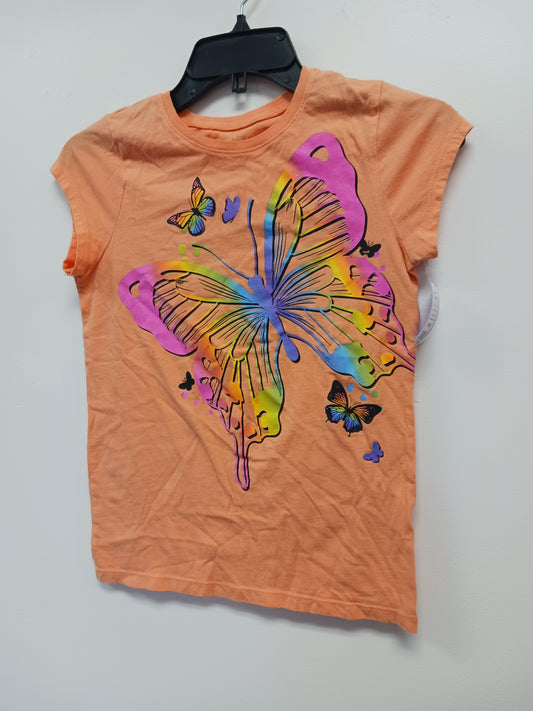Orange Butterfly Childrens Place Shirt, 10 G