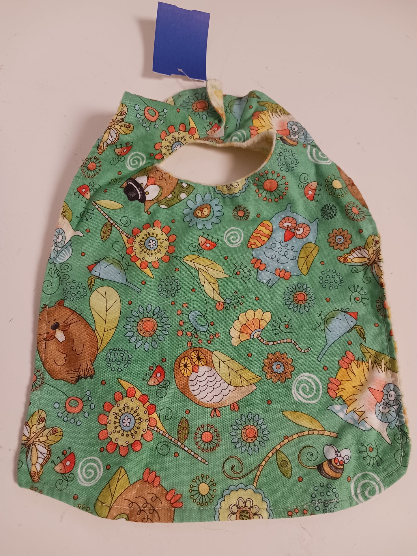 green  Animal Bib