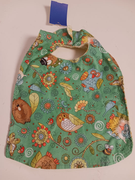 green  Animal Bib