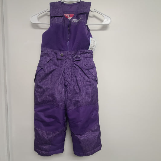purple 32 Degree Snow Bibs, 3T G