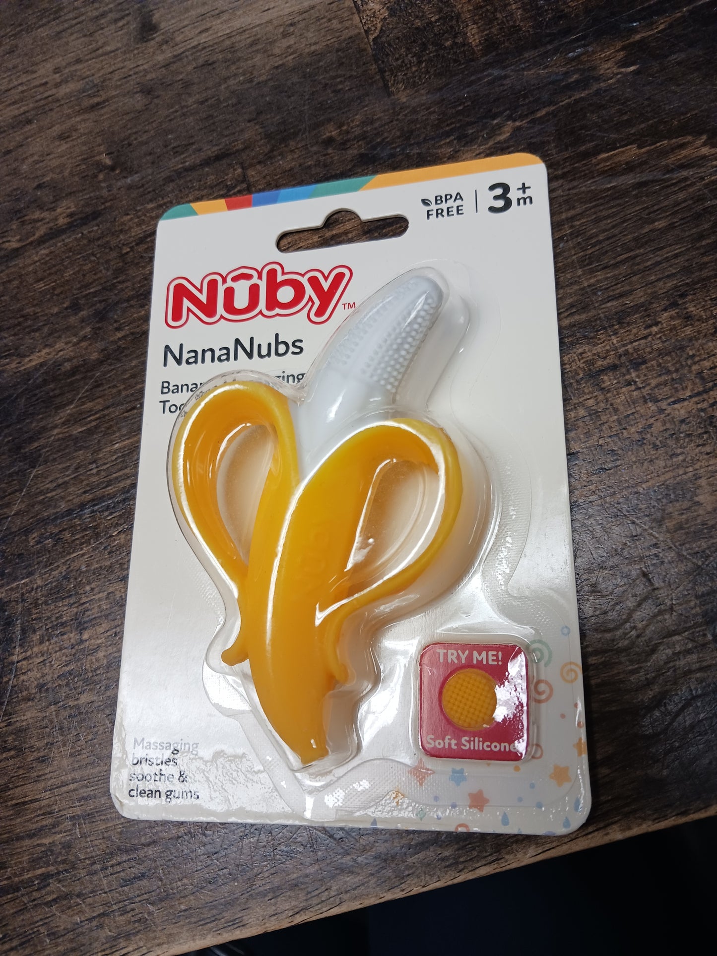 Yellow Banana Nuby Teether