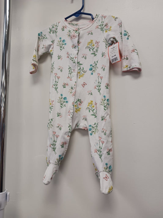 White Flower Carters Sleeper, 6M G