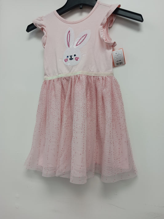 Pink Bunny Cat & Jack Dress, 5T G