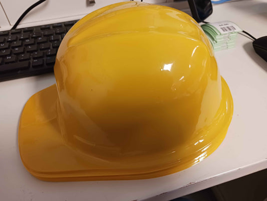 Yellow  Hard Hat Party Hats (11)
