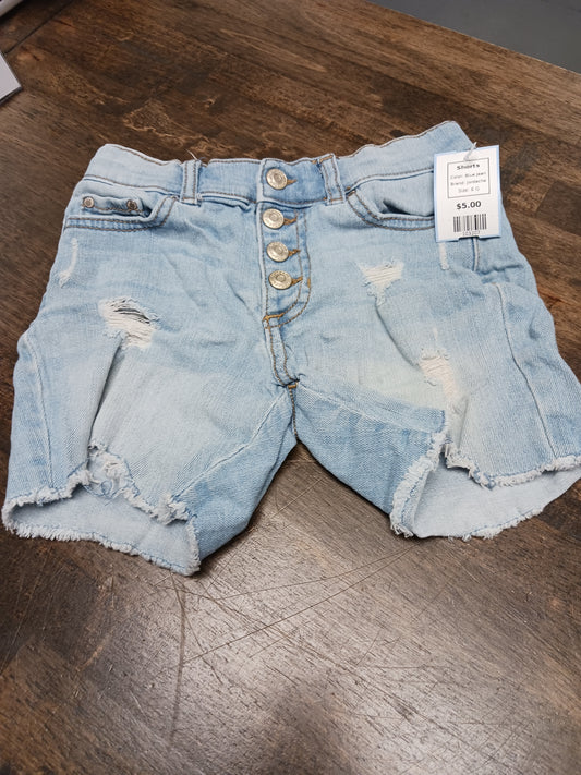 Blue Jean Jordache Shorts, 6 G