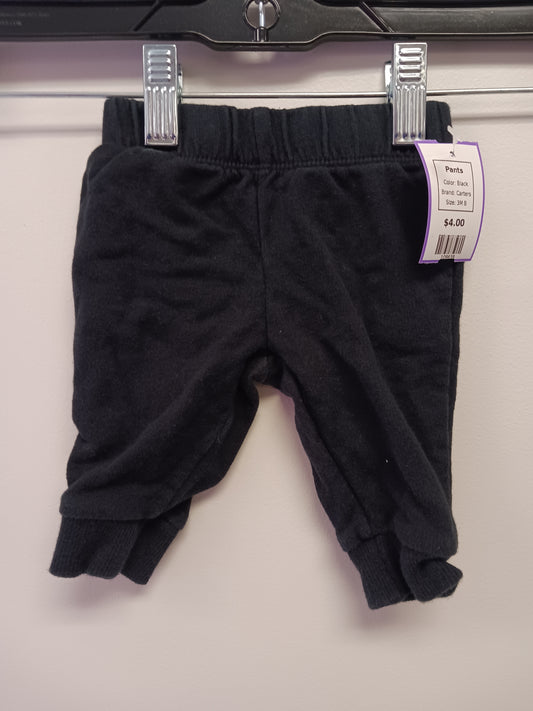 Black Carters Pants, 3M B