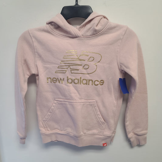 Pink/Gold New Balance Hoodie, 7 G