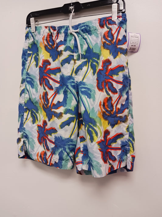 Colorful Palm Trees Childrens Place Swim Trunks, 14 B
