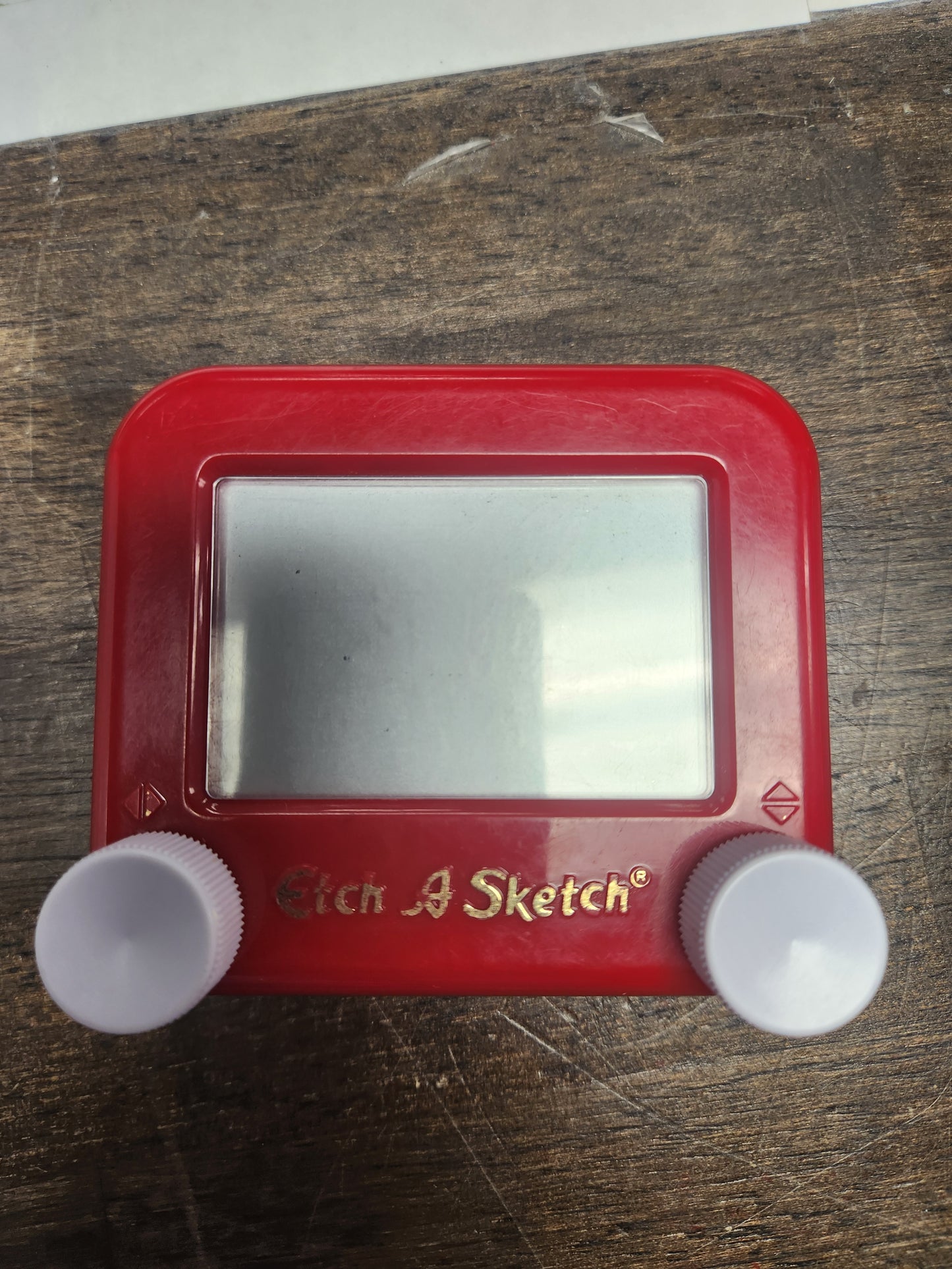 Red Etch A Sketch Mini Board
