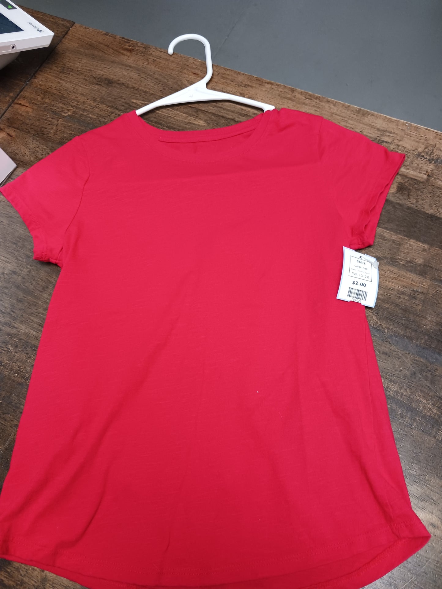 Red Wonder Nation Shirt, 10/12 G