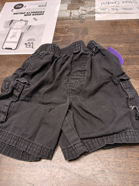 black Garanimals Cargo Shorts, 2T B