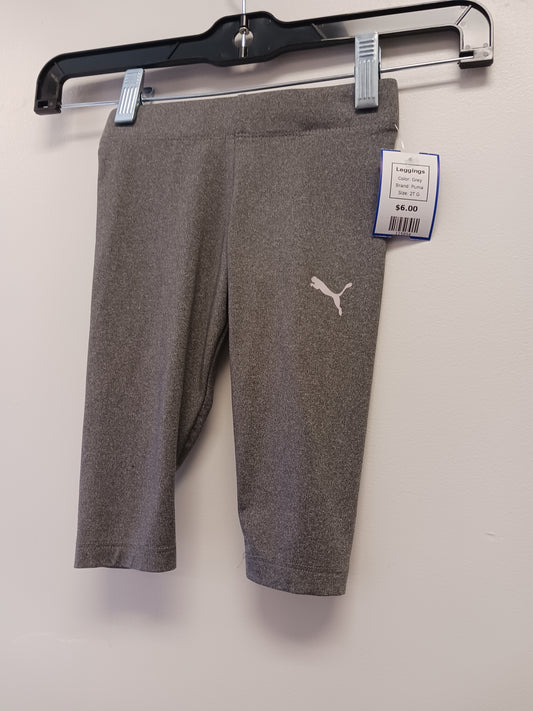 Grey Puma Leggings, 2T G