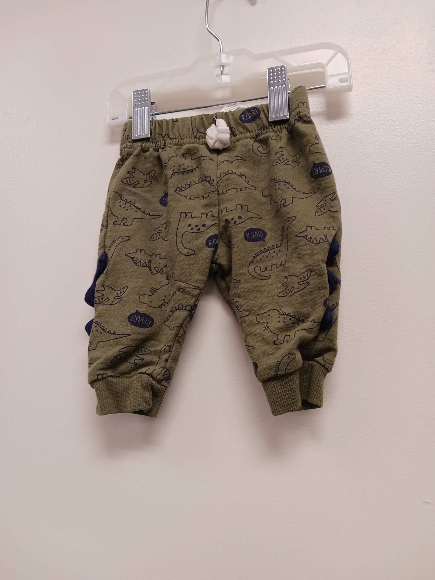 Green Bon Bebe Dinosaur Joggers, NB B