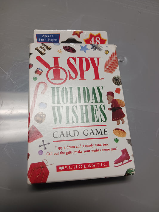 I Spy Holiday Wishes Card Game
