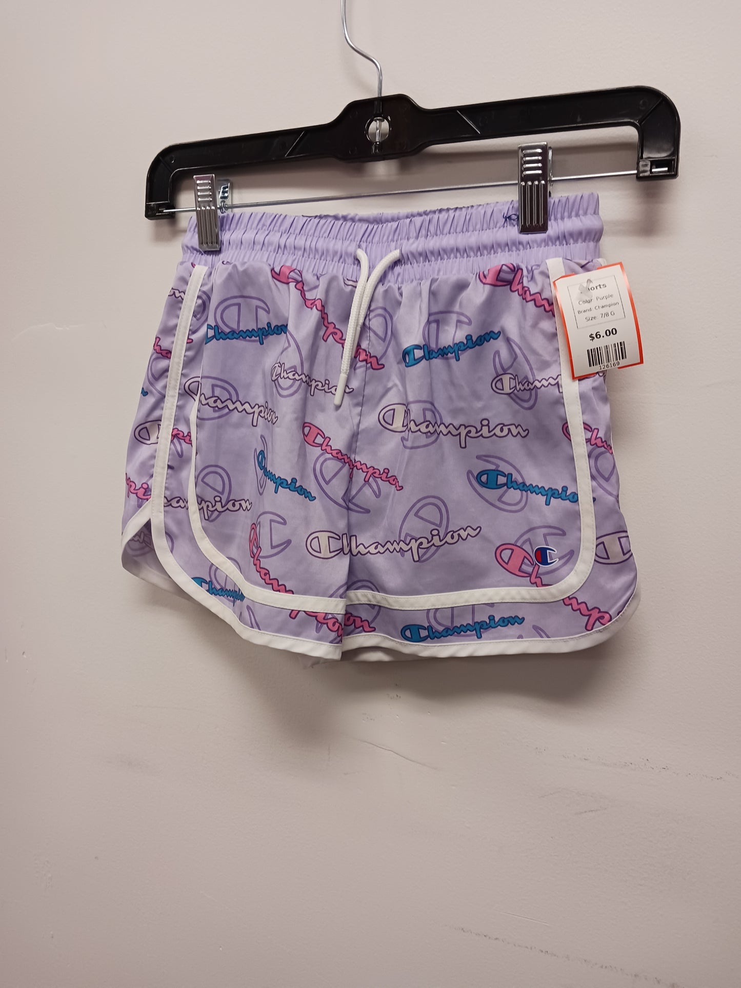 Purple Champion Shorts, 7/8 G