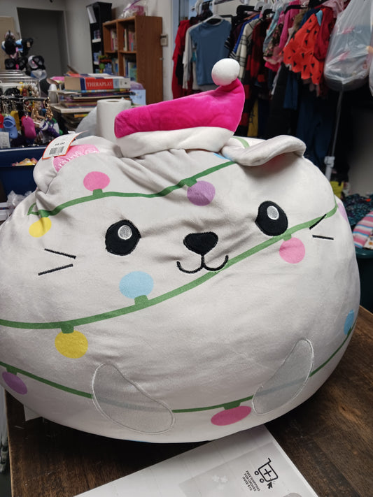 white  Large Christmas Mouse Squishmallows