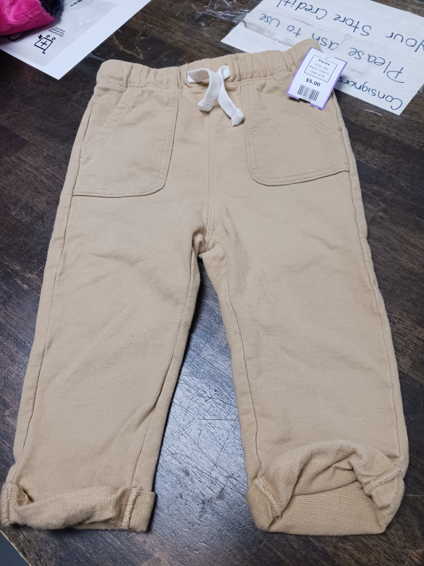 Tan Little Co. Pants, 2T B