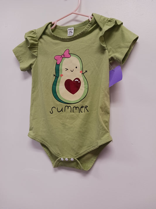 green Shein Summer One piece 12-18m, 12M G