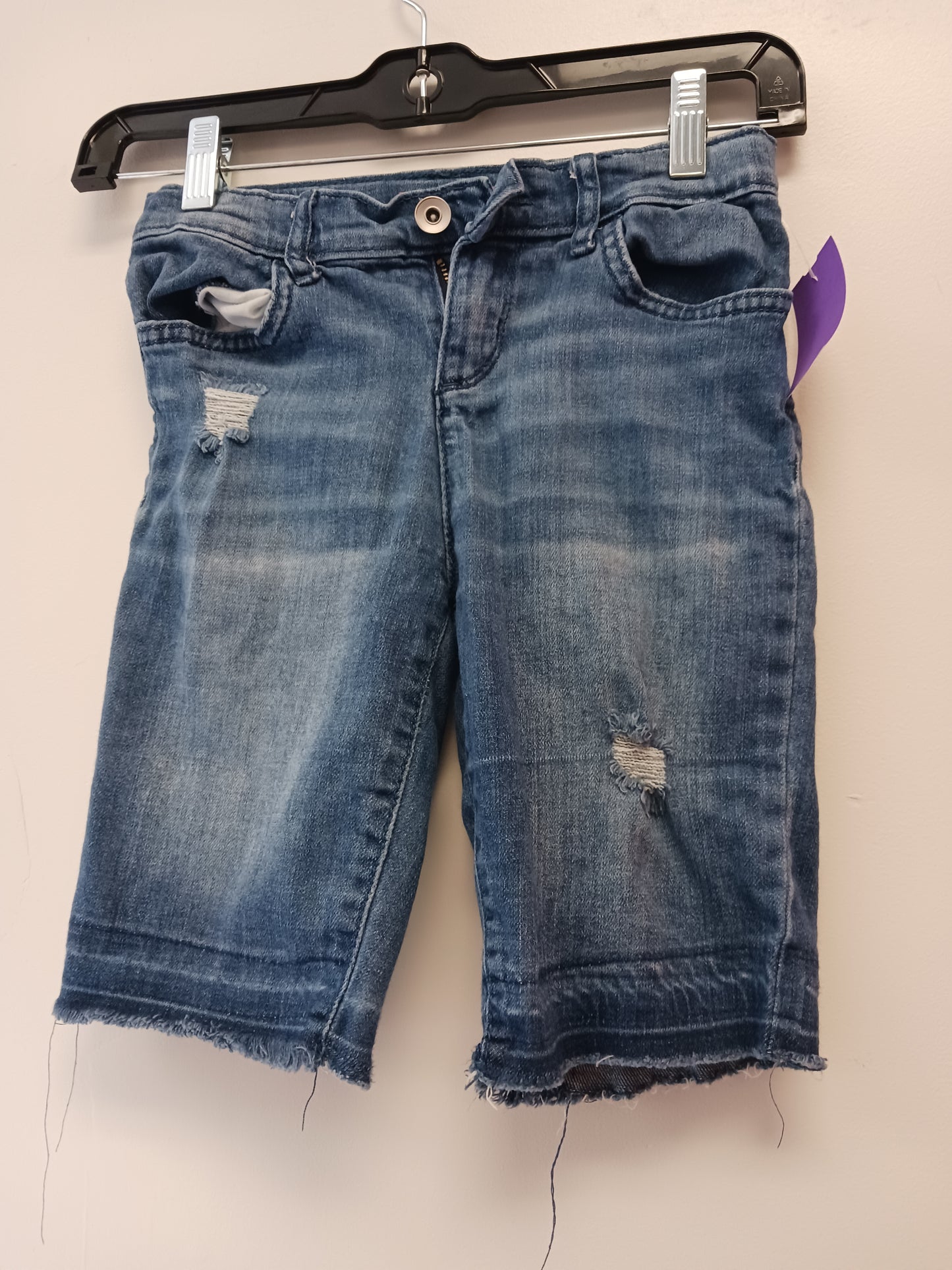 blue Childrens Place Jean Shorts, 8 G