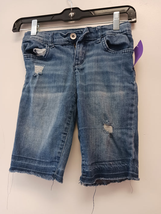 blue Childrens Place Jean Shorts, 8 G