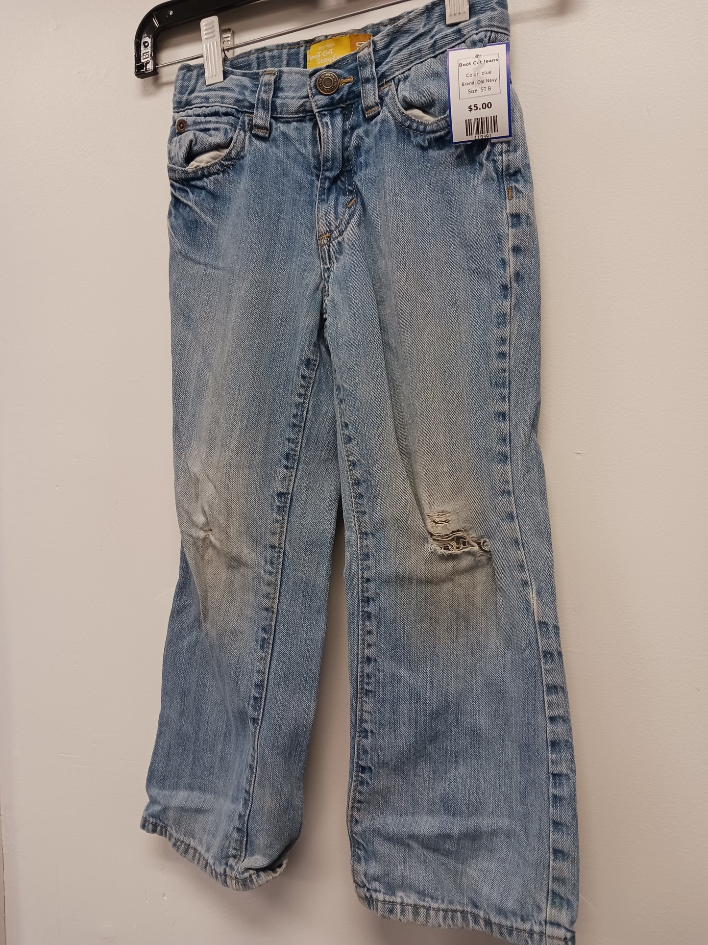 blue Old Navy Boot Cut Jeans, 5T B
