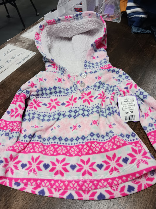 Blue/Pink Carters Jacket, 12M G