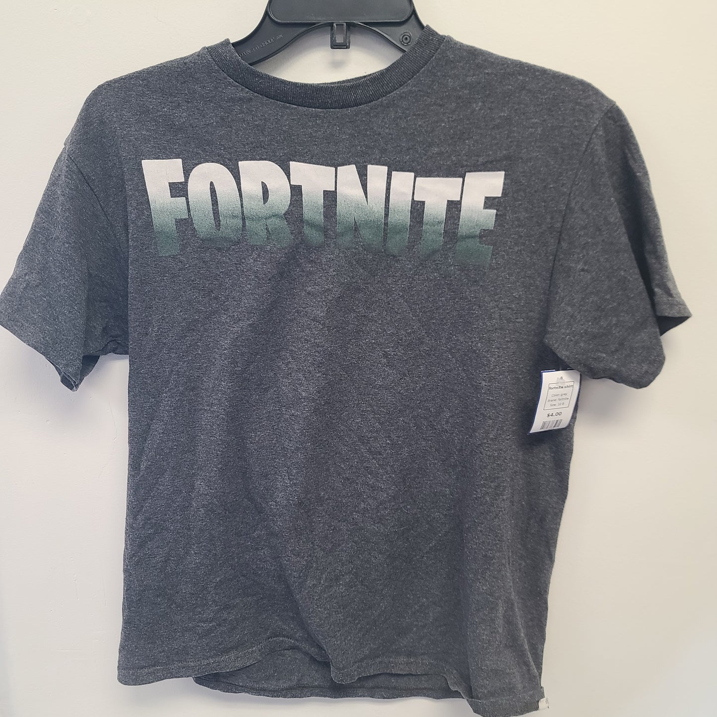grey fortnite fortnite shirt, 10 B