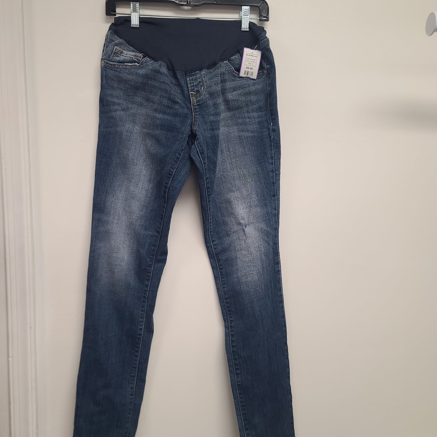 Blue Jean Old Navy Maternity Pants, 6