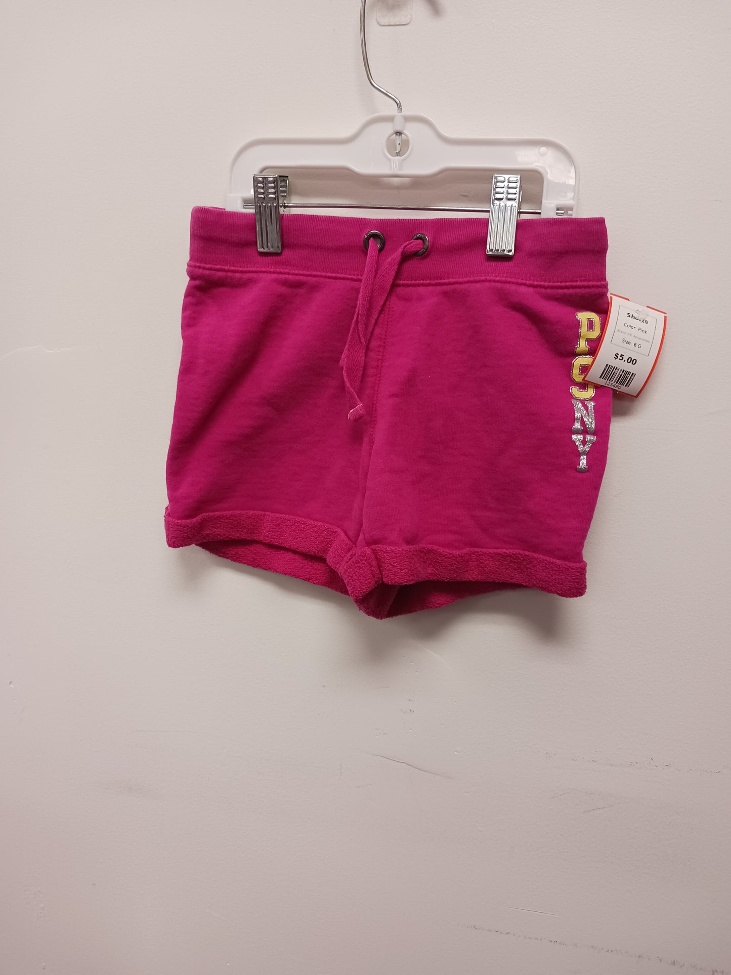 Pink P.S. Aeropostale Shorts, 6 G