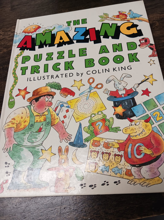 The Amazing Puzzle And Trick Book