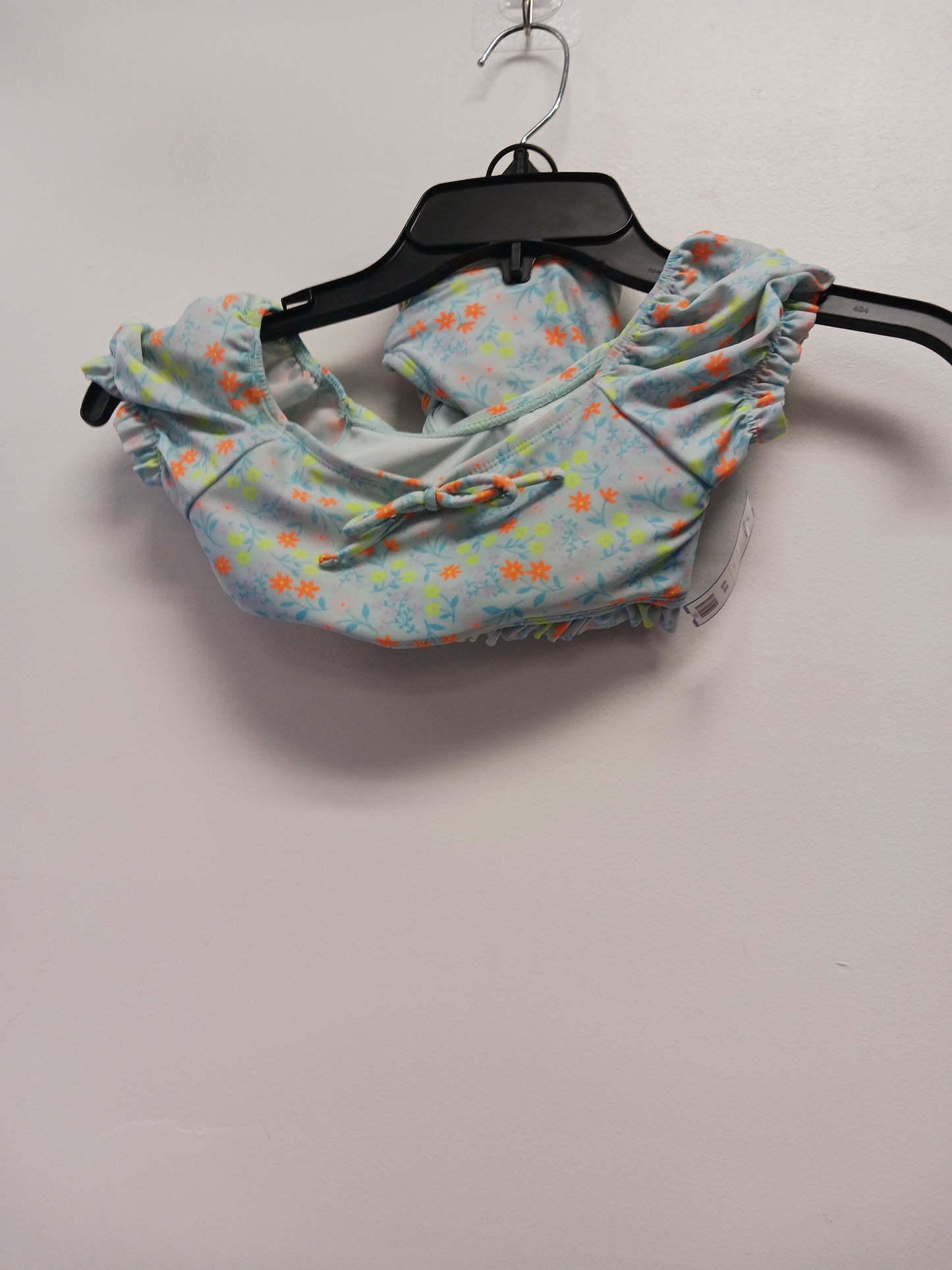 blue/orange Cat & Jack 2 Piece Flower Suit, 4 G
