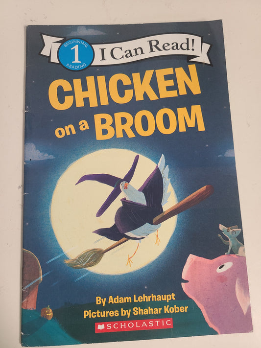 Chicken On A Broom Book