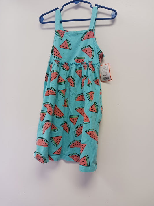 Blue/Pink Watermelon Wonder Nation Dress, 4T G
