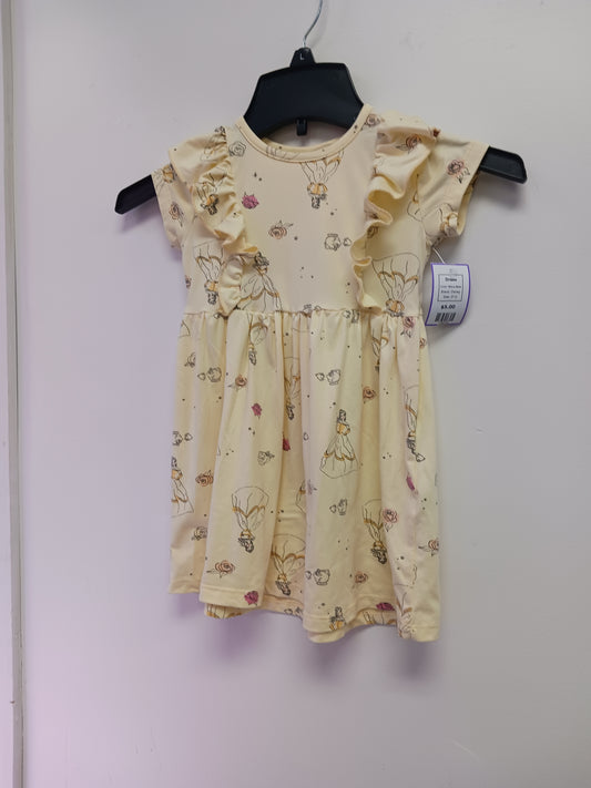 Yellow Belle Disney Dress, 2T G