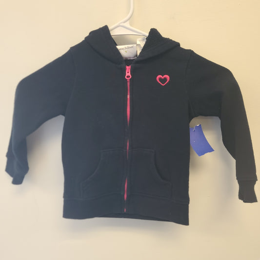 Black/Pink Jumping Bean Jacket, 2T G