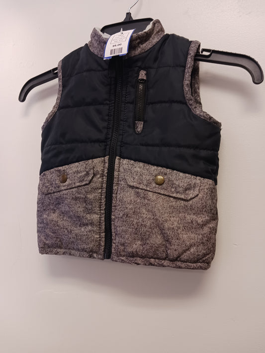 Grey Little Lad Vest, 2T B