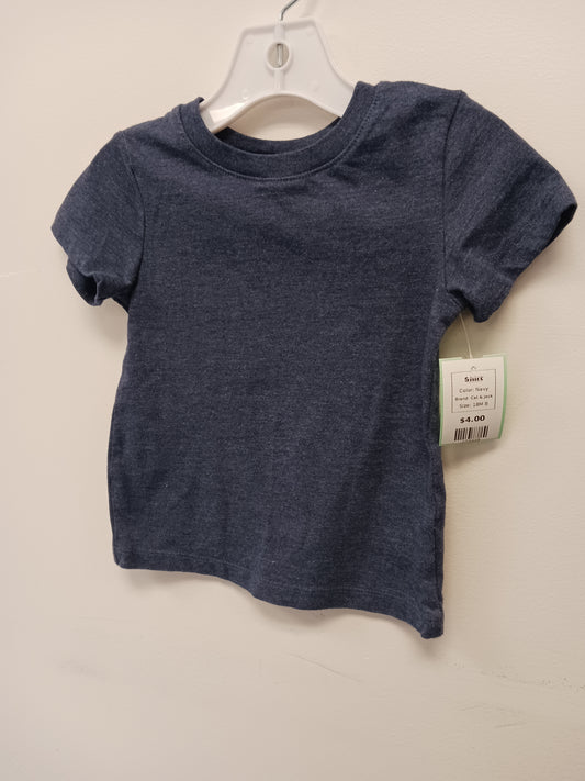 Navy Cat & Jack Shirt, 18M B