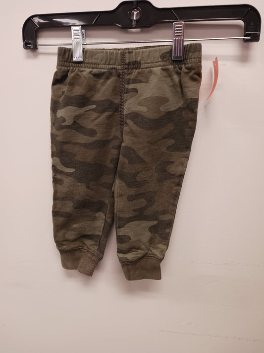Green Carters Camo Joggers, 12M B