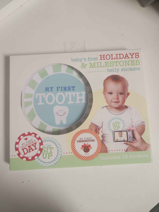 Stepping Stones Milestone Belly Stickers