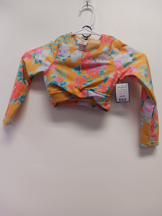 gold/pink Art Class 3 Piece Swim Suit, 4T G