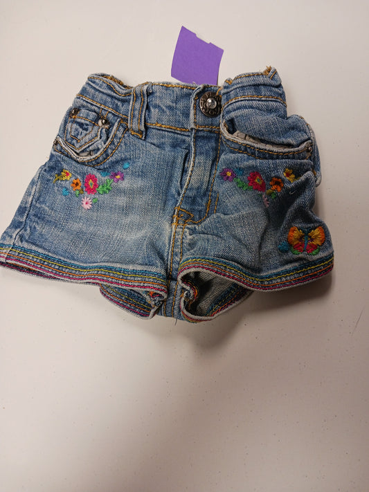 blue Childrens Place Jean Shorts 6/9m, 6M G